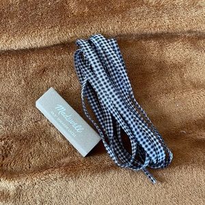 Madewell Gingham Shoelaces